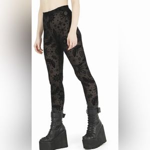 BLACKMILK “BURNED VELVET SPELL HW LEGGINGS - LIMITED”